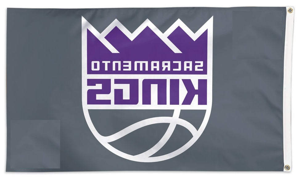 Sacramento Kings Flag 3x5 Gray