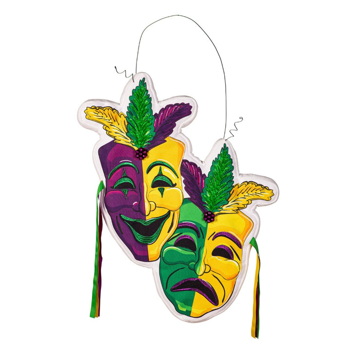 Mardi Gras Theatre Mask Door Decoration