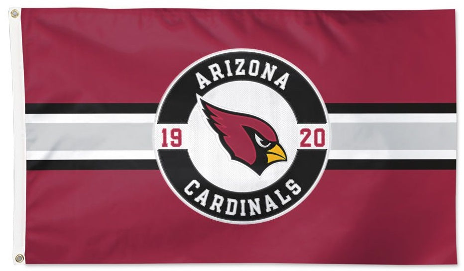 Arizona Cardinals Flag 2 Sided Applique heartlandflags