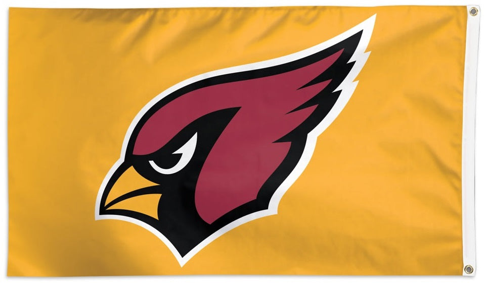 Arizona Cardinals Flag 3x5 Logo Yellow heartlandflags