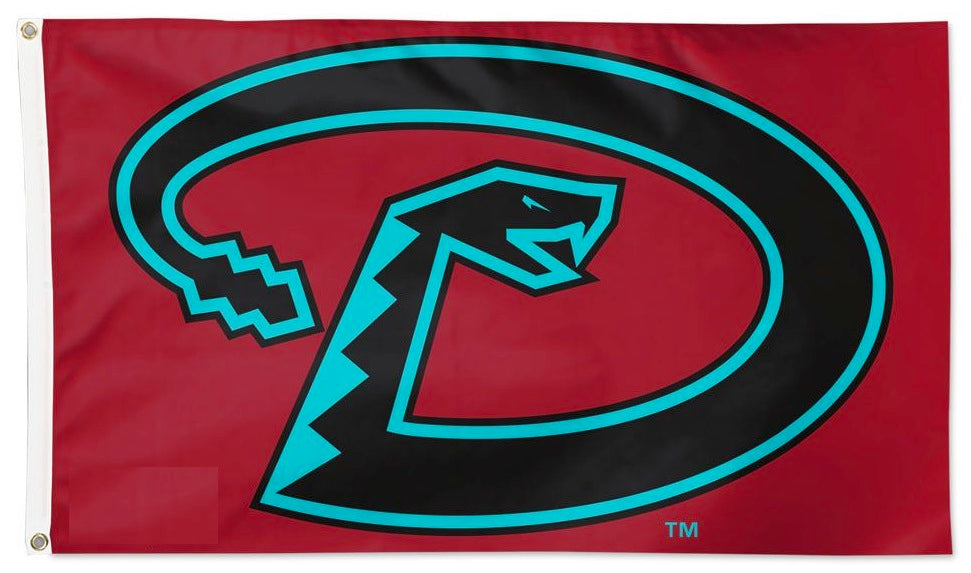 Arizona Diamondbacks Snake Flag 2 Sided heartlandflags