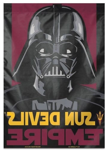 Arizona State Sun Devils Empire Flag Vertical Star Wars House Banner heartlandflags