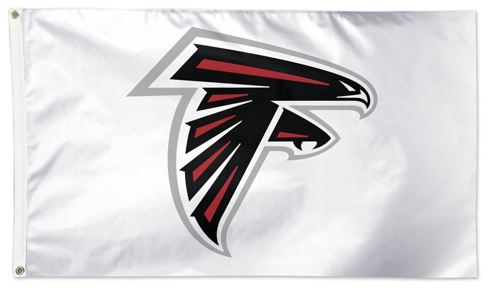 Atlanta Falcons Flag 3x5 Logo White heartlandflags