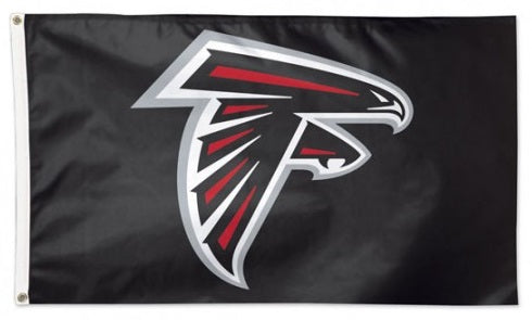 Atlanta Falcons Flag Black 2 Sided heartlandflags