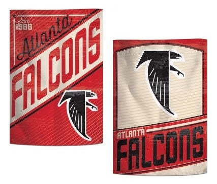 Atlanta Falcons Garden Flag 2 Sided Retro Vintage Logo heartlandflags