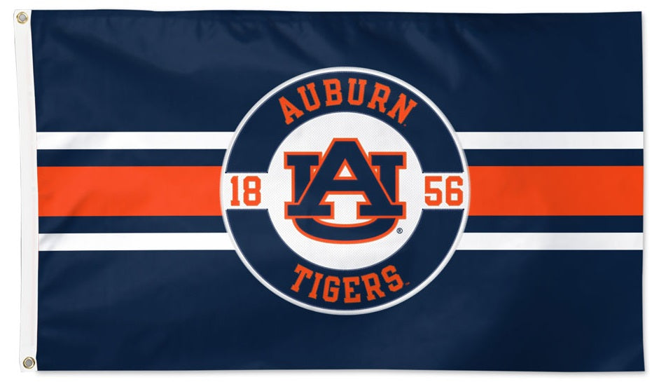 Auburn Tigers Applique Flag 2 Sided 3x5 heartlandflags