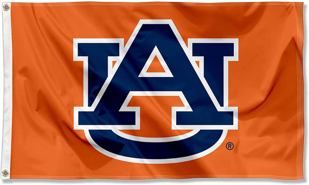 Auburn Tigers Flag 3x5 Orange Applique heartlandflags