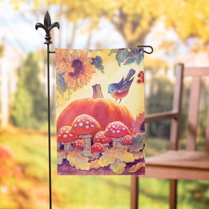 Autumn Light Fall Garden Flag 2 Sided heartlandflags