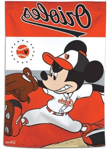 Baltimore Orioles Flag Mickey Mouse Banner heartlandflags