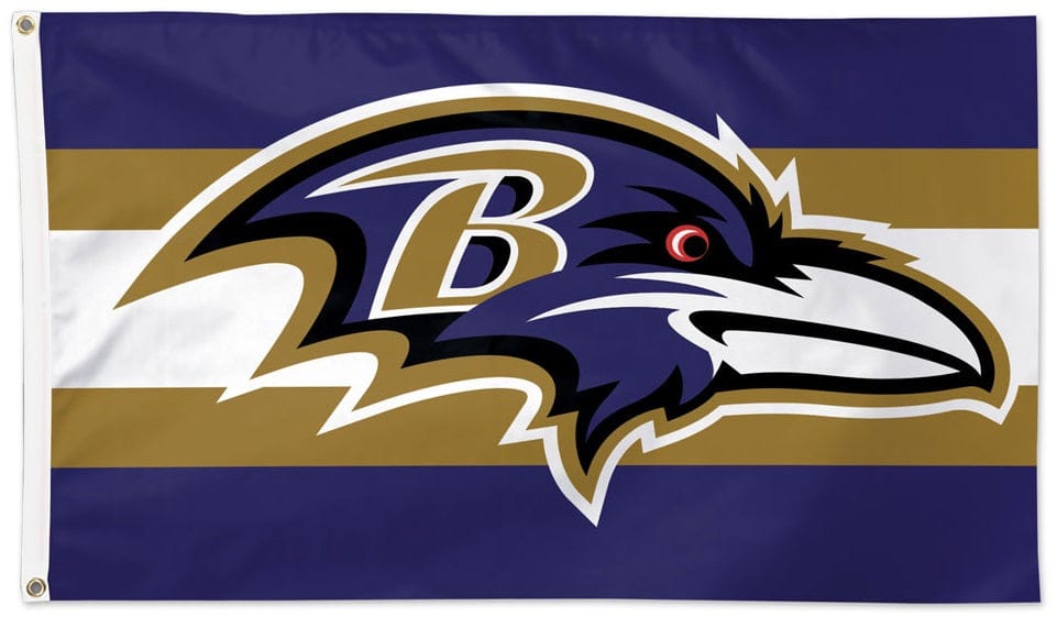 Baltimore Ravens Flag 3x5 Color Rush heartlandflags