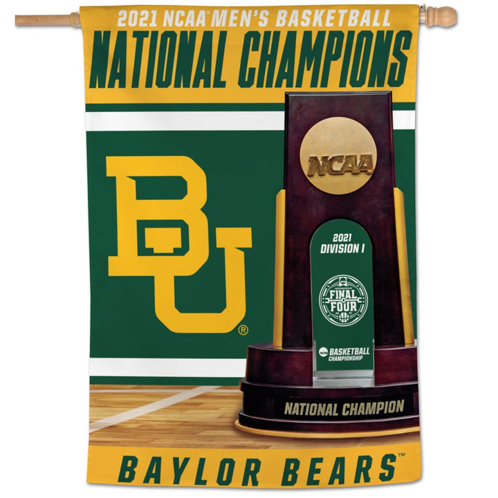 Baylor University Flag 2021 Basketball Champions heartlandflags