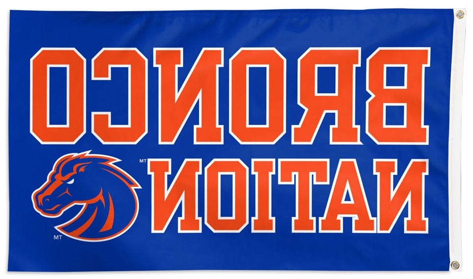 Boise State Flag 3x5 Bronco Nation heartlandflags