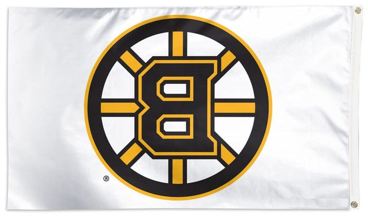 Boston Bruins Flag 3x5 White heartlandflags