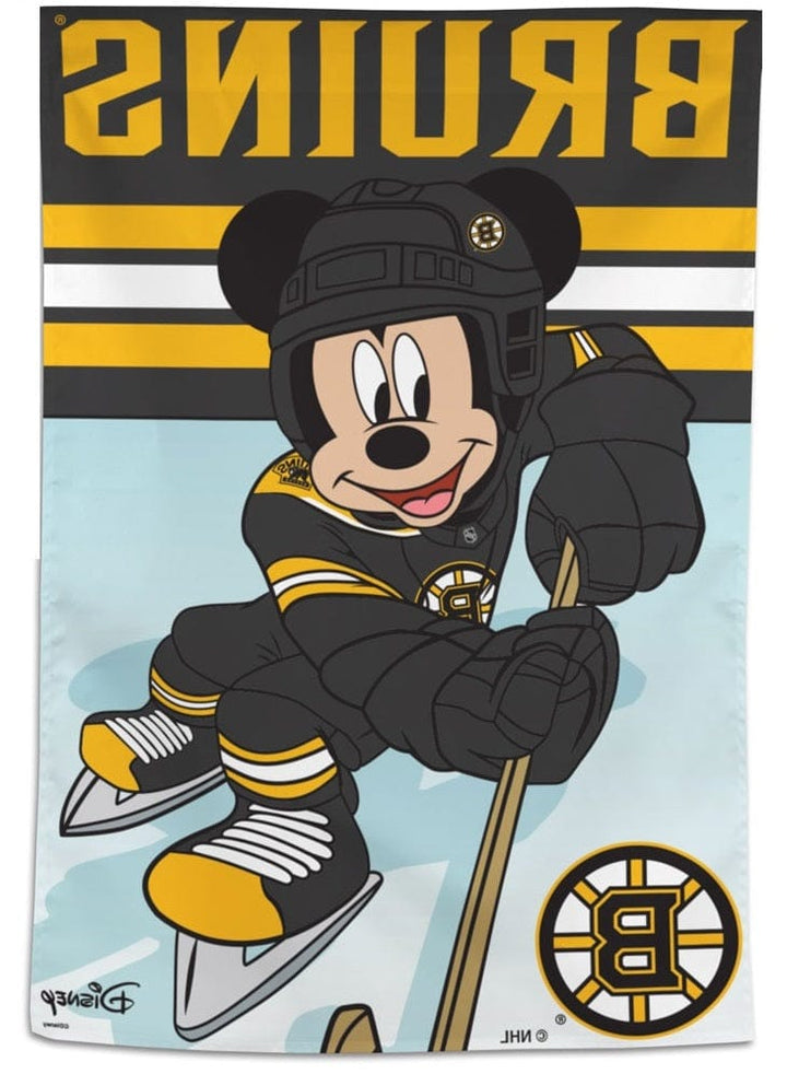 Boston Bruins Flag Mickey Mouse Hockey House Banner heartlandflags