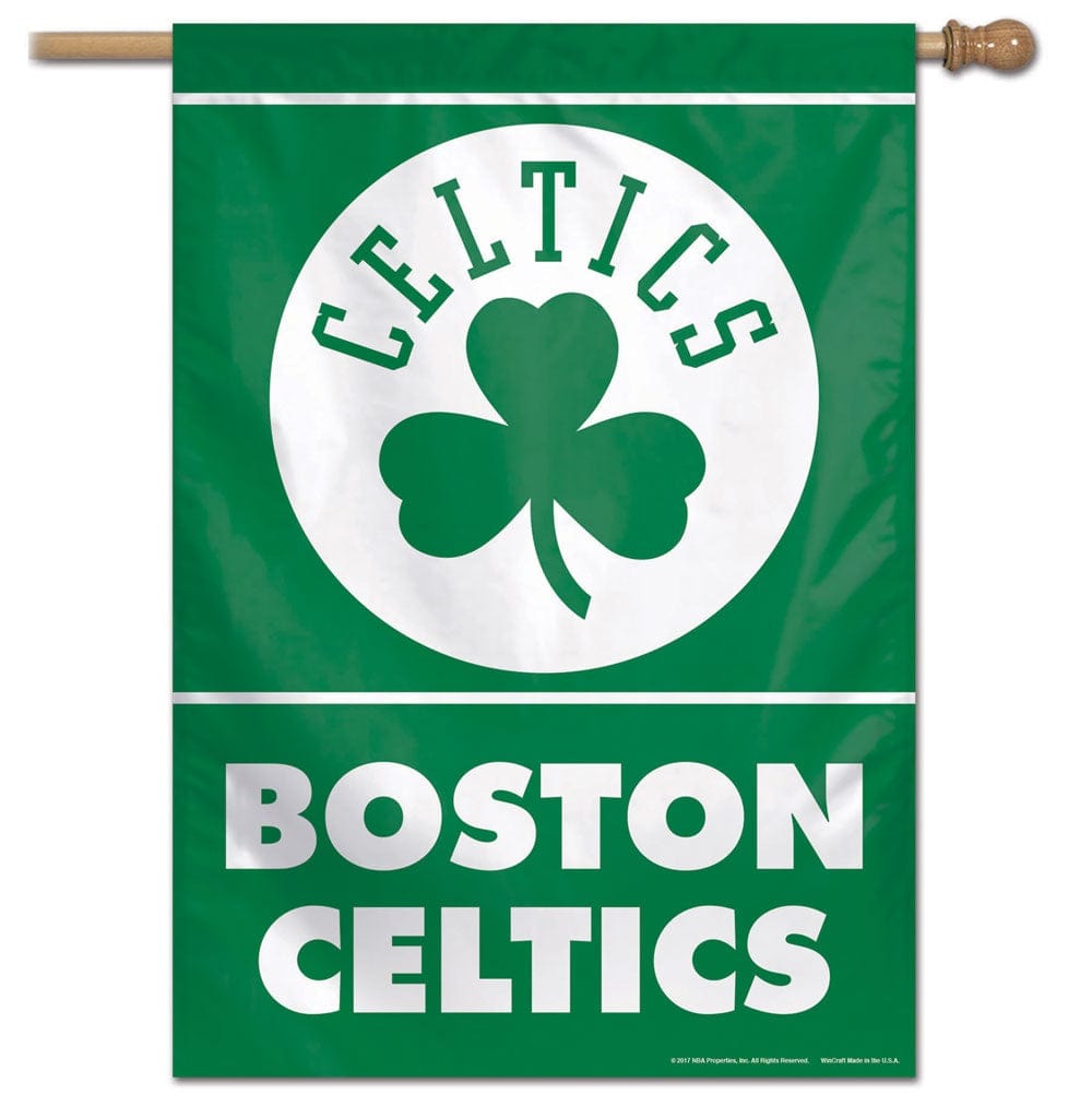 Boston Celtics Banner Vertical Flag heartlandflags