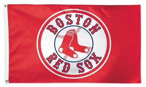 Boston Red Sox Flag 3x5 Red Logo heartlandflags