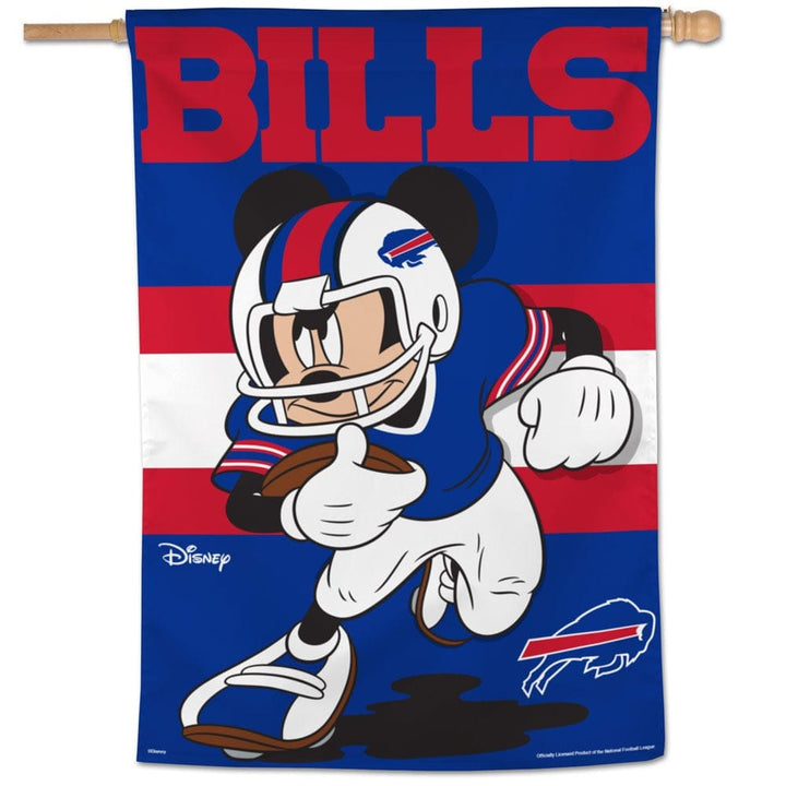 Buffalo Bills Banner Mickey Mouse Football Flag heartlandflags