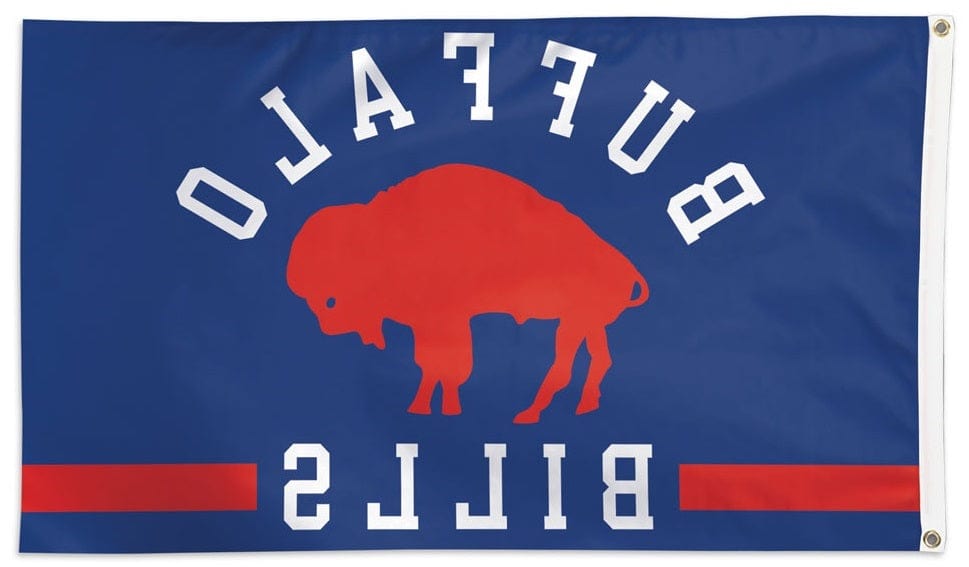 Buffalo Bills Flag 3x5 Logo Classic Retro heartlandflags