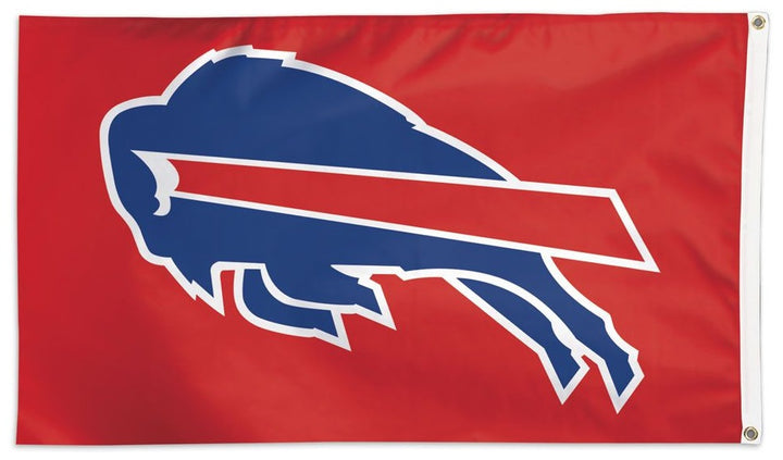 Buffalo Bills Flag 3x5 Red Logo heartlandflags