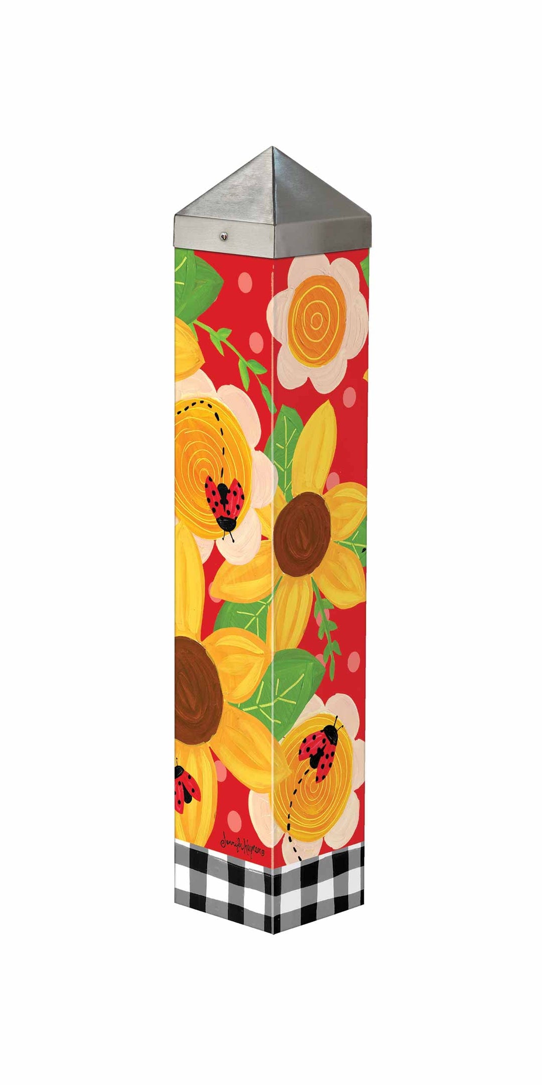 Bugs and Blooms Art Pole 20 Inches heartlandflags