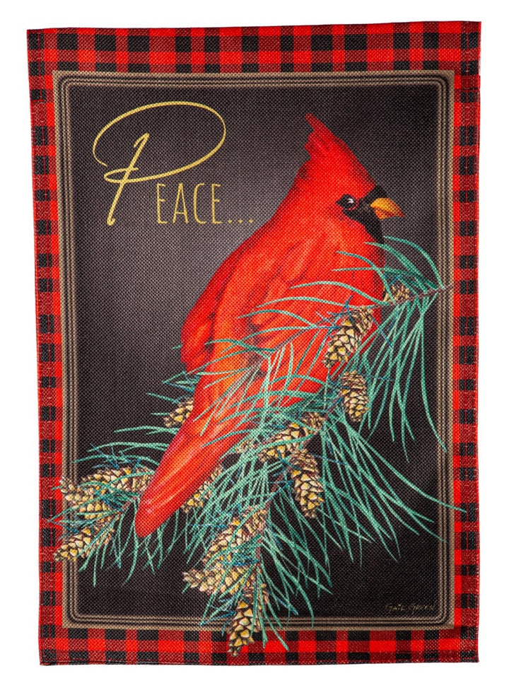 Cardinal Peace Garden Flag 2 Sided heartlandflags