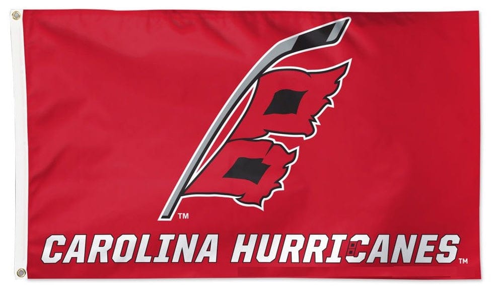 Carolina Hurricanes Flag 3x5 Alternate Logo 2 Sided heartlandflags