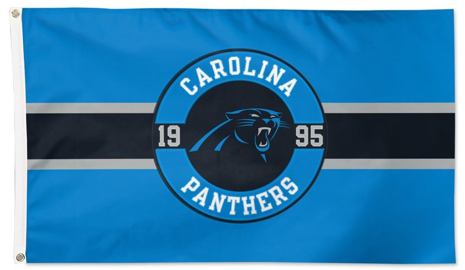 Carolina Panthers Applique Flag 2 Sided heartlandflags