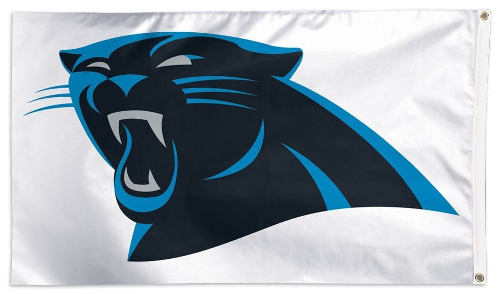 Carolina Panthers Flag 3x5 White heartlandflags