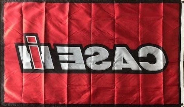 Case IH Flag 3x5 Red Single Sided International Harvester heartlandflags