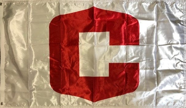 Central College Flag 3x5 Red C Pella Dutch Single Sided Double Sided heartlandflags