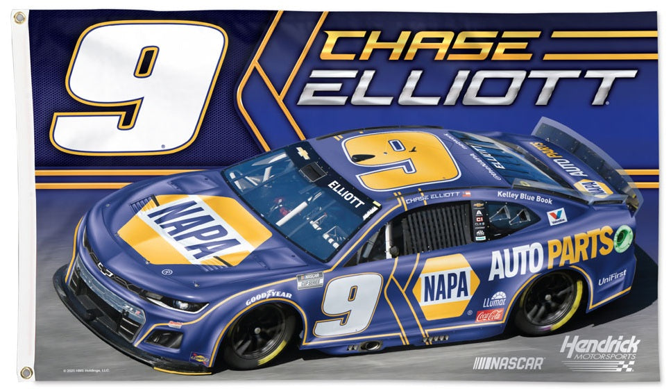 Chase Elliott 3x5 Flag 2025 NAPA heartlandflags