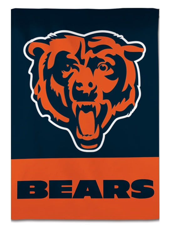 Chicago Bears Applique Banner 2 Sided heartlandflags