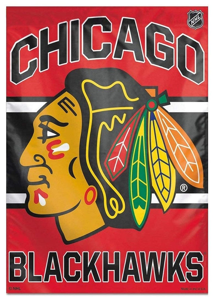 Chicago Blackhawks Flag Hockey Banner heartlandflags