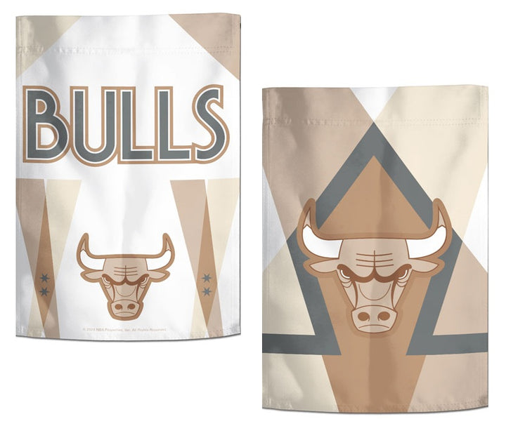 Chicago Bulls City Edition Garden Flag 2 Sided heartlandflags