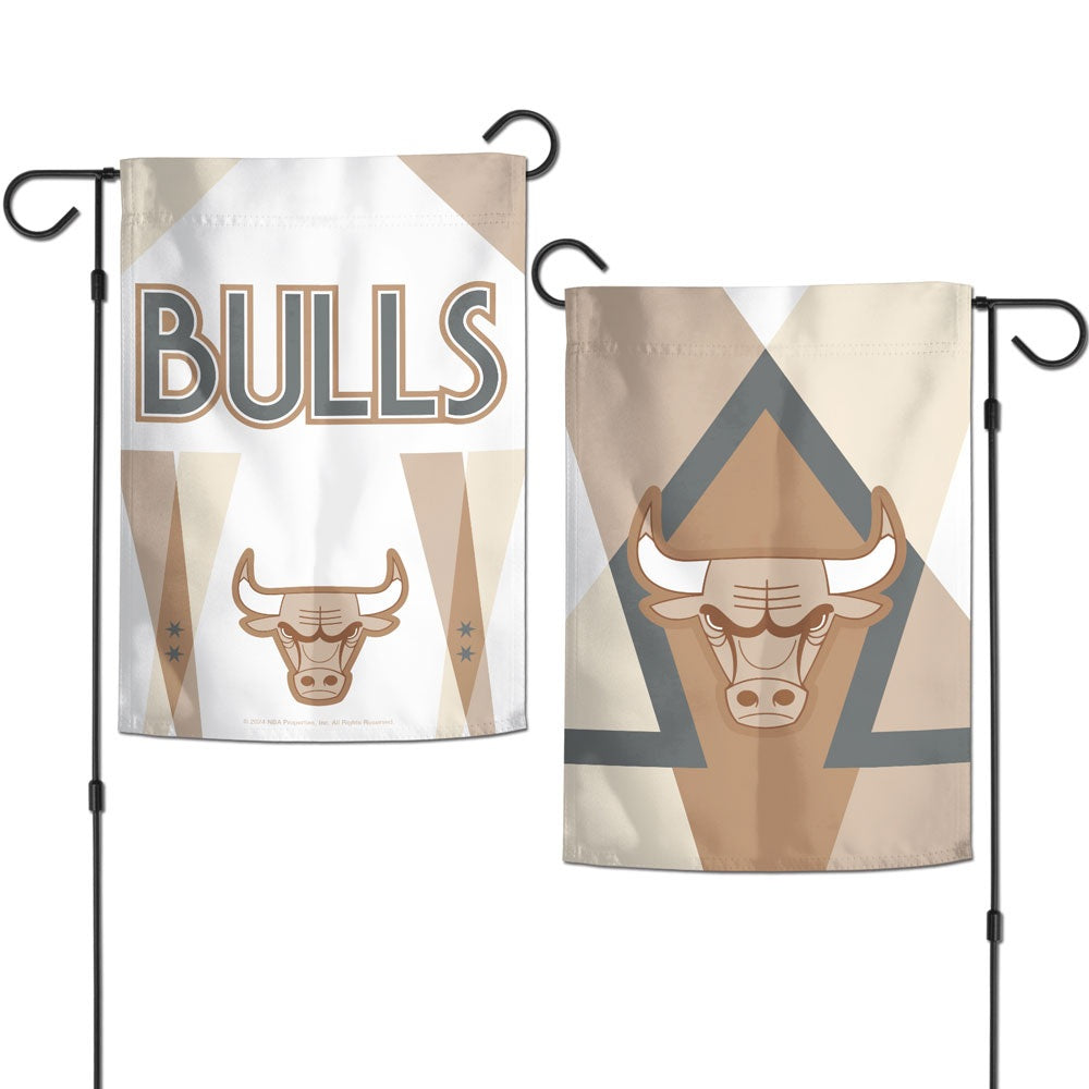 Chicago Bulls City Edition Garden Flag 2 Sided heartlandflags