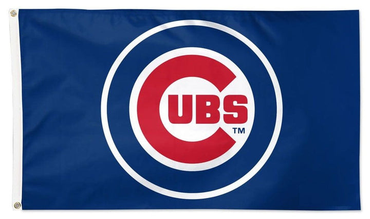 Chicago Cubs Flag 3x5 Bullseye Logo Single Sided heartlandflags