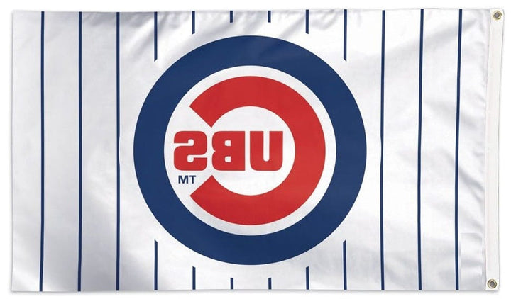 Chicago Cubs Flag 3x5 Pinstripe heartlandflags