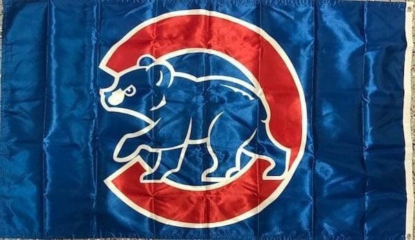 Chicago Cubs Flag 3x5 Walking Cub Logo Single Sided heartlandflags