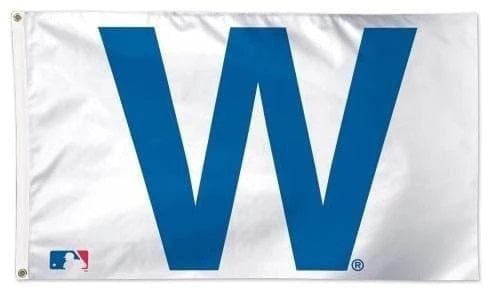 Chicago Cubs Win Flag 3x5 Blue W heartlandflags