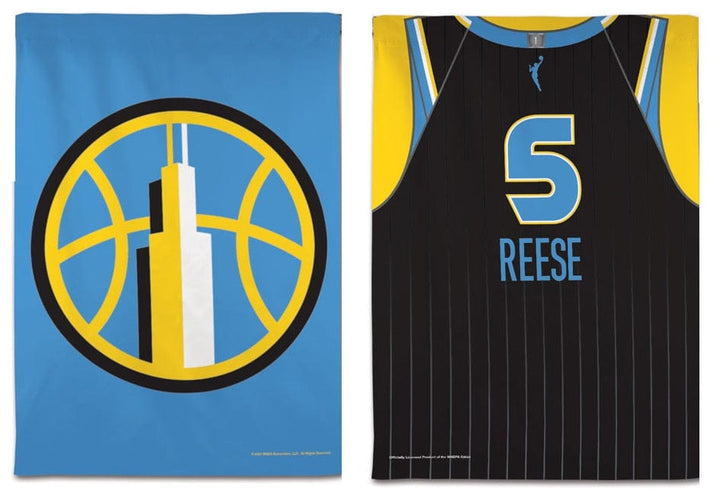 Chicago Sky Banner 2 Sided Angel Reese Jersey heartlandflags