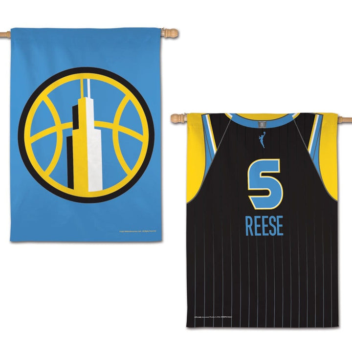 Chicago Sky Banner 2 Sided Angel Reese Jersey heartlandflags