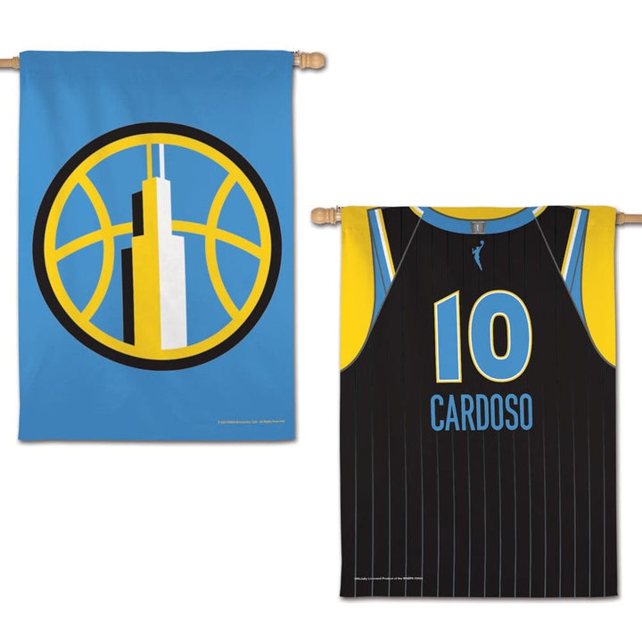 Chicago Sky Banner 2 Sided Kamilla Cardoso heartlandflags