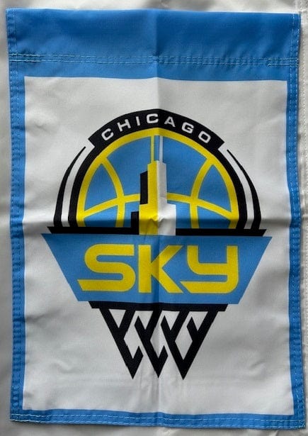 Chicago Sky Garden Flag 2 Sided heartlandflags