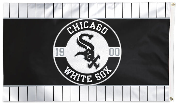 Chicago White Sox Embroidered Flag 2 Sided 3x5 heartlandflags