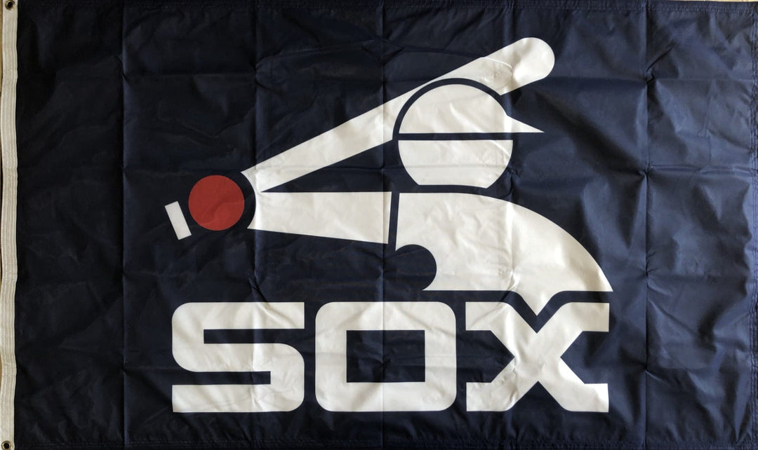 Chicago White Sox Flag 3x5 Throwback Logo 2 Sided heartlandflags