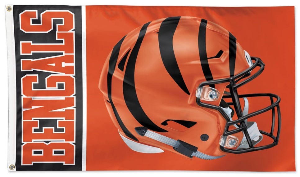 Cincinnati Bengals Flag 3x5 Helmet heartlandflags