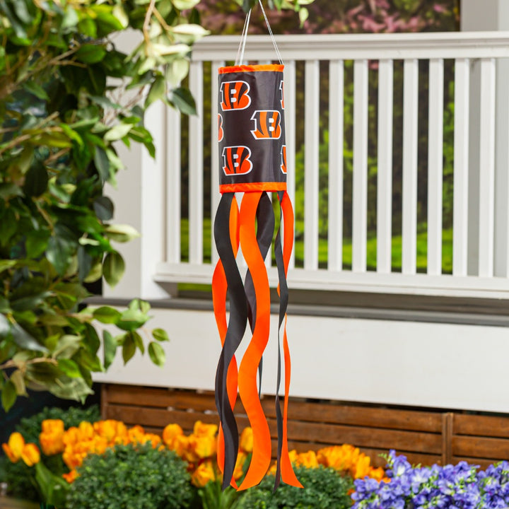 Cincinnati Bengals Windsock 40 Inches heartlandflags