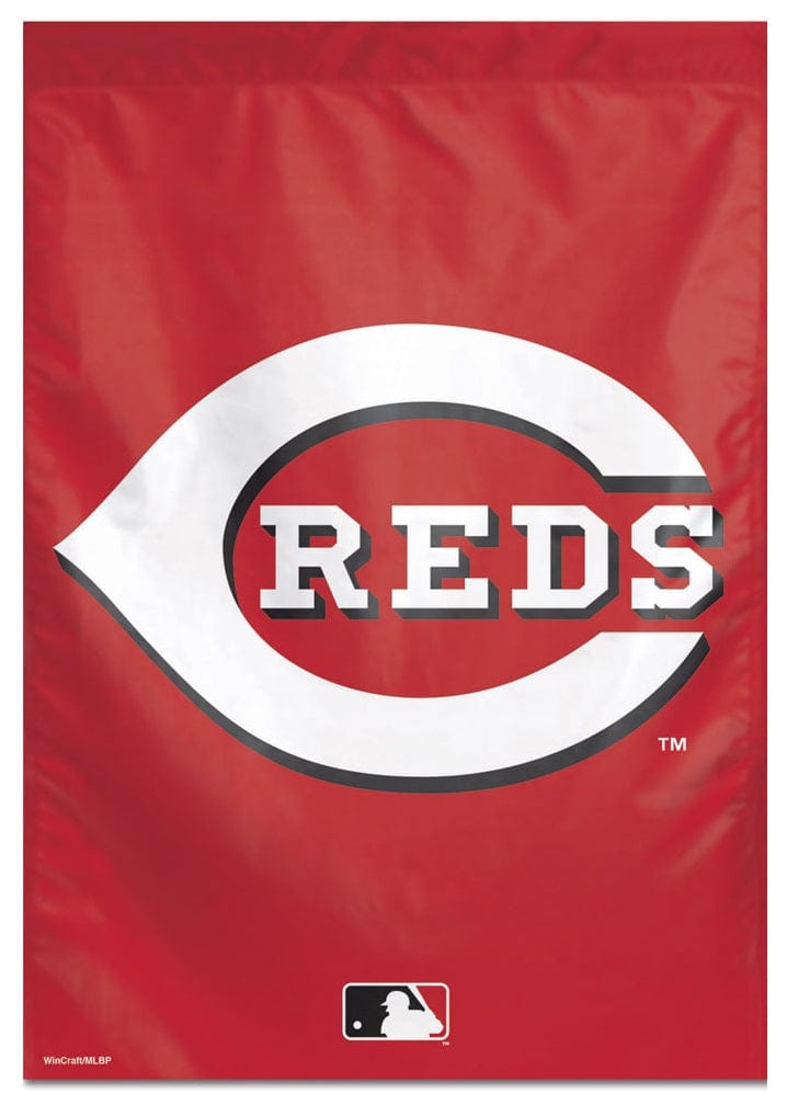 Cincinnati Reds Banner Logo House Flag heartlandflags