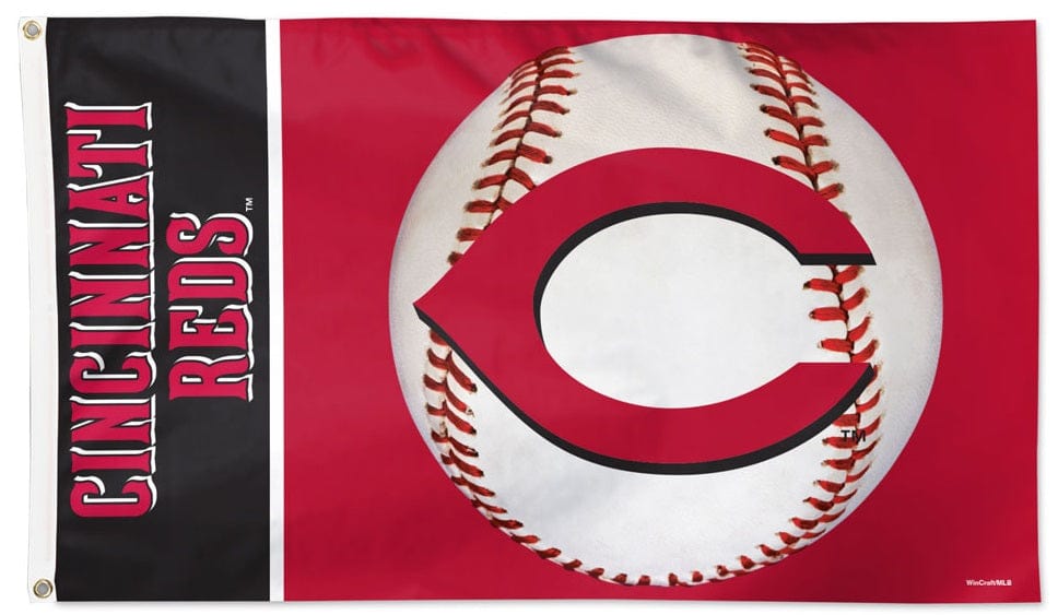 Cincinnati Reds Flag 3x5 Baseball Logo heartlandflags