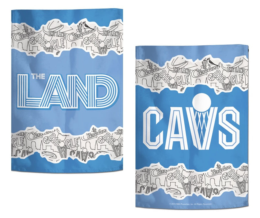 Cleveland Cavaliers City Garden Flag 2 Sided heartlandflags